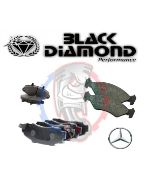Plaquettes de frein Black diamond pour Mercedes CLK 