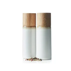 Set de moulins à sel et poivre, 16,7 cm, crème, Bitz ✔ 79,30 € ⭕ Kulina